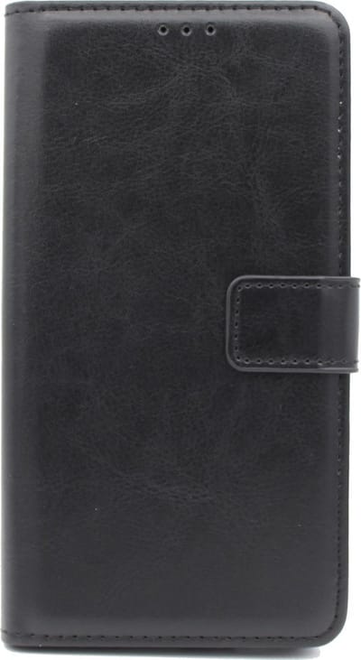 HB Hoesje Geschikt voor Nokia 9 PureView - Portemonnee Book Case - Kaarthouder & Magneetlipje - Zwart
