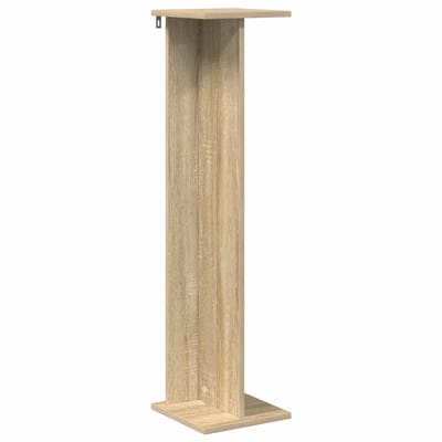 vidaXL - Plantenstand - Sonoma - Eiken - 25 - x - 25,5 - x - 100,5 - cm - Bewerkt - hout
