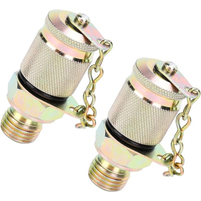 2 stuks Hydraulische Testadapter Hogedrukslangkoppeling Meetpunt Koppelingsgereedschap M10 x 1-M12 x 1.25