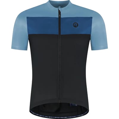 Rogelli Core Block Heren Fietsshirt - Korte mouw - Blauw