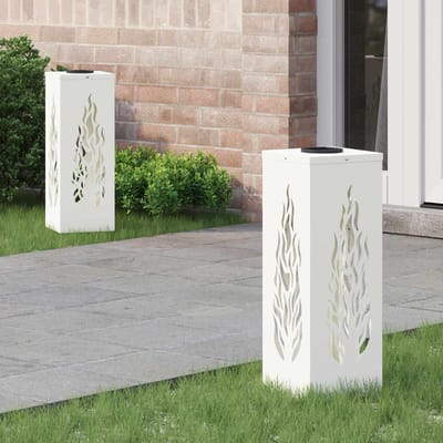 vidaXL Solar LED Pad Licht 2 st Warmwit 18 x 18 x 50 cm