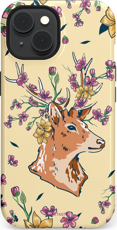 Casetastic Hoesje Geschikt voor Apple iPhone 15 Magsafe - Stijlvolle Beschermende Duo-layer Case - Woudwonder