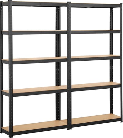 Praktisch Opbergrek 90 x 30 x 180 cm - Verstelbaar en Robuust voor Garage, Woonkamer, Keuken, en Meer