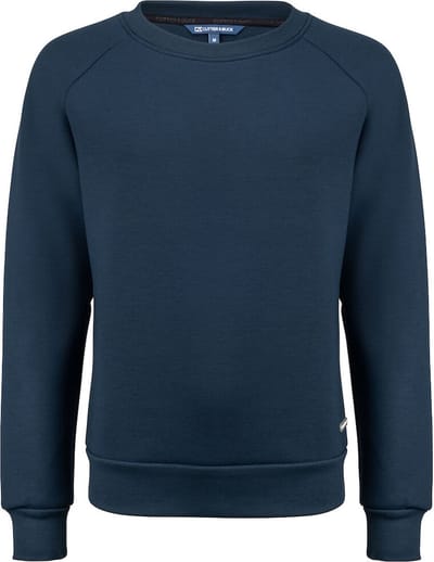 Cutter & Buck Pemberton Crewneck Dames 358423 - Dark Navy - 34/XS