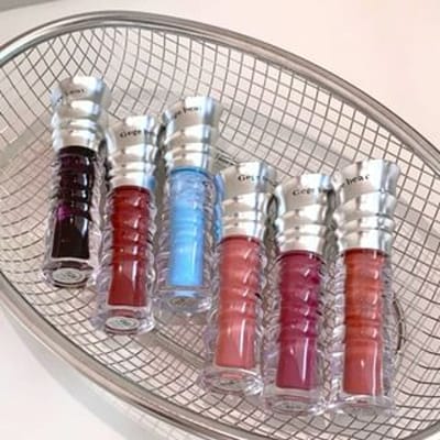 Gege Bear - BUY 3 GET 40% OFF - Water Light Mirror Lip Gloss - 4-6 #04 Dry Rose