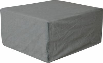 Eurotrail Waterdichte Beschermhoes Voetenbank/Salontafel, Cantonic 110x70x50 cm, Grijs