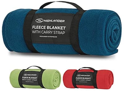 Fleece Deken voor Comfort en Warmte - Perfect voor Autorit, Picknick of Thuis