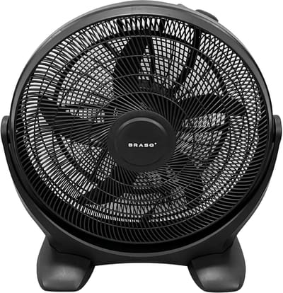 Tafelventilator Stil 3 Snelheden Compacte Luchtcirculator 23 m Luchtbereik Verstelbare Kantelhoek Zwart