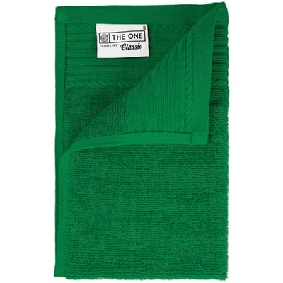 The One Towelling Classic Gastendoek - 30 x 50 cm - Kleine handdoek - Hoge vochtopname - 100% Gekamd katoen - Groen