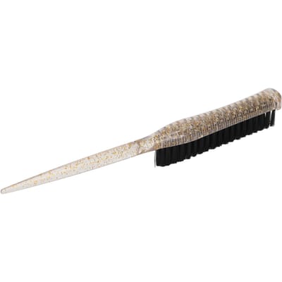Rattestaart Toupeerborstel Glitter Handvat Zachte Nylon Toupeerborstel voor Touperen goud