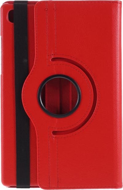 Book Cover Geschikt voor: Samsung Galaxy Tab A7 10.4 (2020) Multi Stand Case - 360 Draaibaar Tablet hoesje - Tablethoes - Rood