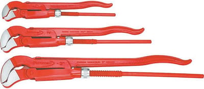 3-delige Hoekpijptangenset 1-2 inch - Professioneel Gereedschap voor het Bevestigen en Vormen