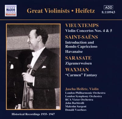 Jascha Heifetz - Violin Concertos (CD)