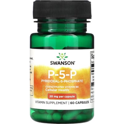 P-5-P, 20 mg, 60 capsules