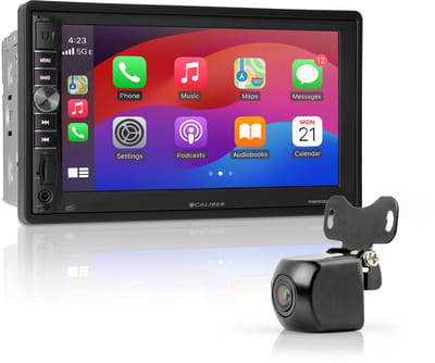 Caliber Autoradio - CarPlay - 2 din Autoradio - Met Achteruitrijcamera - Bluetooth - dab+ - 7" Touchscreen - Wireless CarPlay - 4 x 100 Watt - Wireless Android Autolink