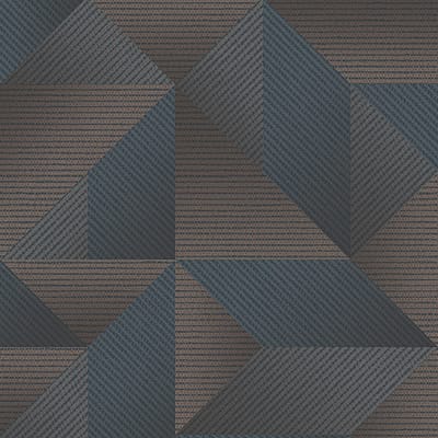 Dutch Wallcoverings - Exclusive Threads Geometric Blue - TP422977