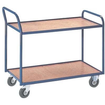 Etagewagen met 2 etages, 790 x 490 mm