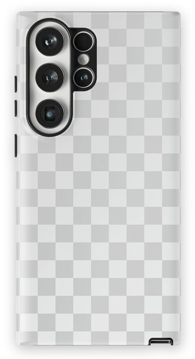 Design Hoesje Samsung Galaxy S23 Ultra | Geschikt Voor Mag | Tiny Squares Checkered Print | Backcover Samsung Galaxy S23 Ultra Ivory Squares