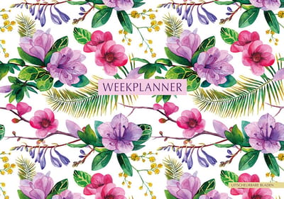 Weekplanner - Floral White