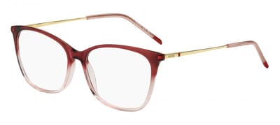 Hugo HG 1294 Burgundy pink 54/15/145 WOMAN Brilmonturen