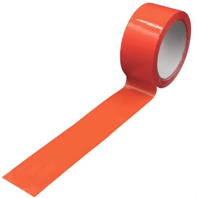 Oranje tape - 50 mm x 66 meter - Sterk Klevend - Voor Verpakken en Markeren