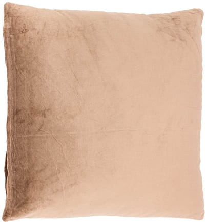 HomeBound by KY | Kussen velours bruin | sierkussen bruin