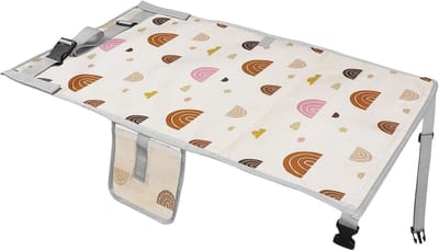 Voet Hangmat - Reis Accessoire - Kinderen Comfort - Extra Ruimte - 44.5 x 76 cm - Zwart