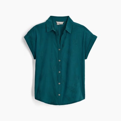 Royal Robbins Oasis S/S - Outdoorblouse - Dames - Balsam - Maat M