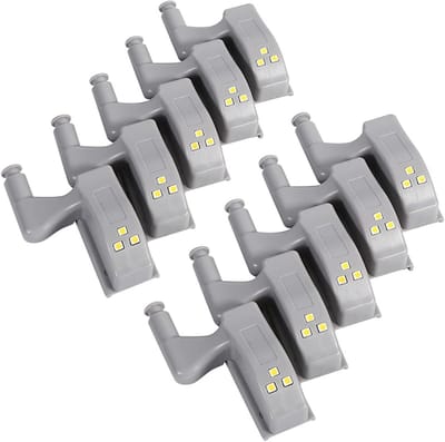 LED Sensorlamp voor Kastscharnieren met Bewegingssensor voor Keukenkast en Kledingkast (Warmwit)