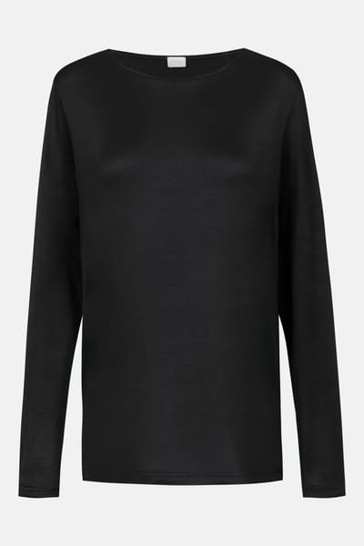 Shirt met lange mouwen Serie Pure Shine Zwart
