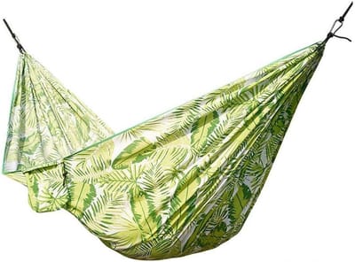 Kampeerhangmat - Dubbele hangmat - Buiten ontspannen - Scheurbestendig nylon - 260x140cm - DubbelG