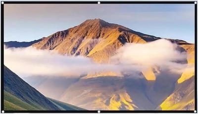 Projectiescherm - Beamerdoek - Thuisbioscoop - Anti-licht coating - 120 inch - Grijs