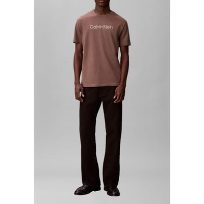 Calvin Klein 30s Sportswear Graphic Tee Warm Oak Taglia: S | Magliette basic Outlet | Uomo