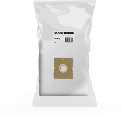 SQOON® Stofzuigerzakken geschikt voor o.a. Inventum SZ300, ST306,ST307,ST308, Sauber, Waves, Gamma - High Filtration | 10 stuks