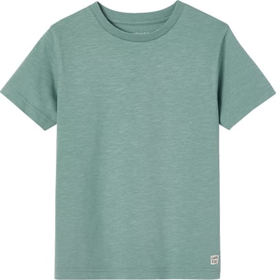 Vertbaudet gekleurd jongensshirt met korte mouwen