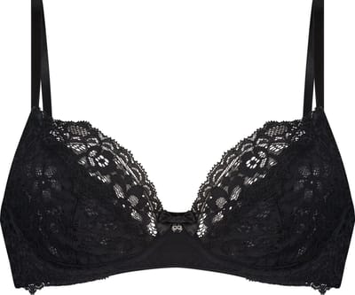 Hunkemöller Niet-voorgevormde beugel bh Marine Zwart