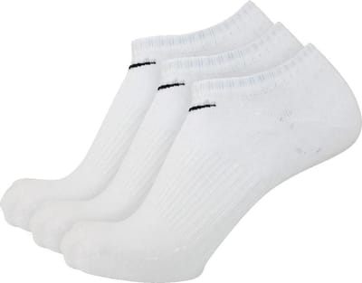 Chaussettes de cheville unisexes Nike SX4705-101 M white
