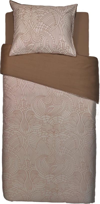 MOOOI Katoensatijn - Hoeslaken - 90x200 - Donker zand