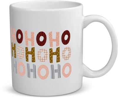 Akyol - kerst ho ho ho koffiemok - theemok - Kerstmis - kerst beker - winter - kerst - christmas - kerst cadeau - 350 ML inhoud