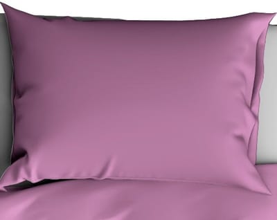 De Witte Lietaer Kussensloop Olivia Smokey Grape - 63 x 63 cm - Paars - Katoen Satijn