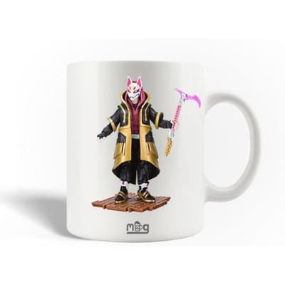 Keramische Mok - MANIACASE - Fortnite - 30cl - Vaatwasserbestendig - Wit