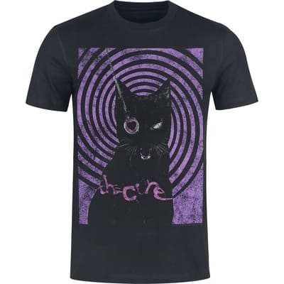 The Cure T-shirt - Black Cat - S tot 3XL - voor Mannen - zwart