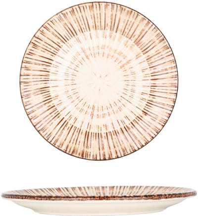 By Bone Dessertbord - Legna - Porselein - 17 cm - set van 6