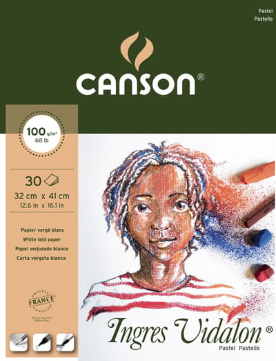 Canson tekeningpapierblok 'Ingres Vidalon', 240 x 320 mm
