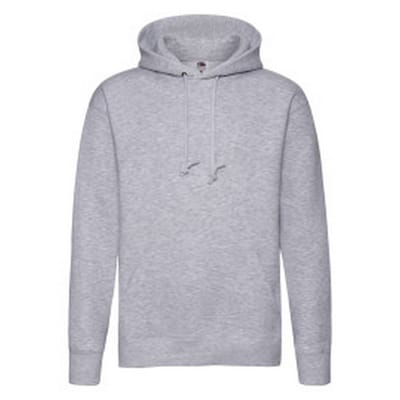 Fruit of the Loom Heren R Hoodie (Heide Grijs)