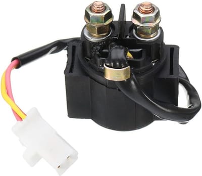 Starterrelais voor Motoren - Geschikt voor CG-125, GY6-125, FXD-125 en 150CC - Betrouwbare Startonderdelen en Solenoïde
