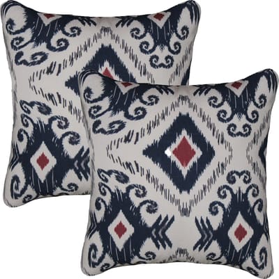 Set van 2 Kussenshoes 45x45 cm | Kussens woonkamer | kussensloop | sierkussens | cushion cover | katoen | Cotton Canvas digital print