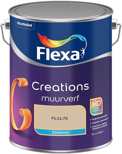 Flexa - Creations Muurverf Zijdemat - F1.11.72 - Mengverf - 5 L