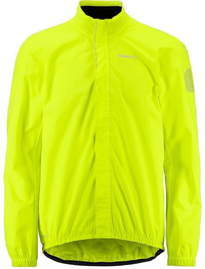 Craft Core Endur Hydro 2 Fietsregenjas Heren - Fluogeel | Maat: S