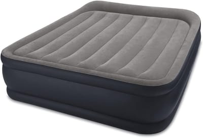 Dailygoods - Deluxe Pillow Rest Raised Luchtbed met Elektrische Pomp - 152 x 203 cm